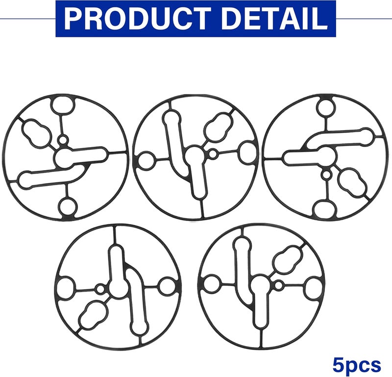Shaobrc 695426 Nikki Carburetor Rebuild Kit, 69878 Carburetor Float Bowl Gasket Replacement, Seals o-Ring Compatible with Nikki Carburetor Troy-Bilt Toro Lawn Mowers, 5 Pcs - Image 4